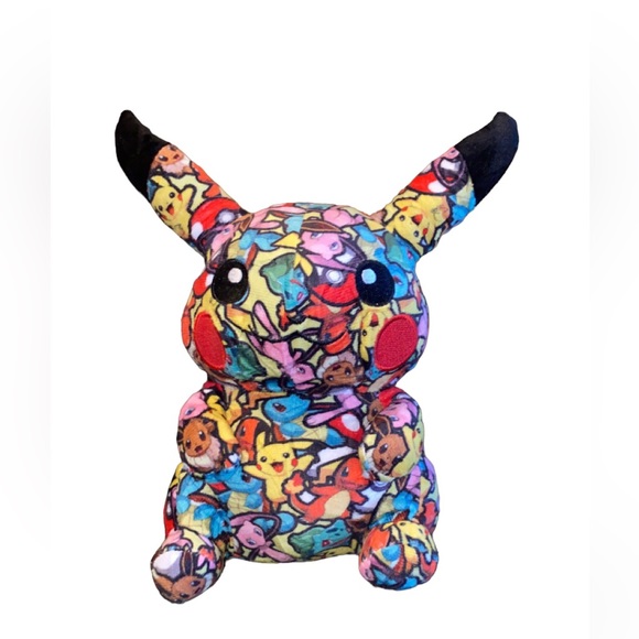 Other - (Sold Offline) Pokémon Graffiti Pikachu 9” Tall